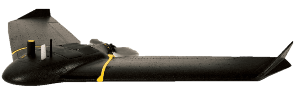 The Sensefly eBee X that rTek uses has an RTK and PPK-capable GNSS antenna and a radio link that can transmit corrections data in real time up to 15 km away from a base station.